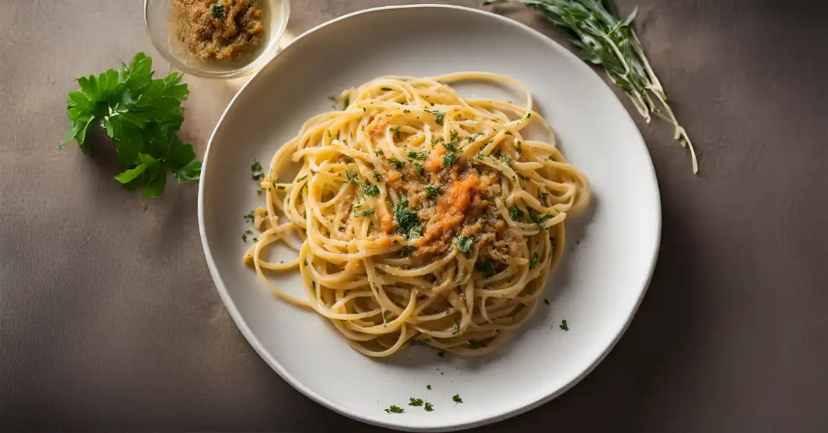 Linguine con bottarga: un piatto che sa di mare